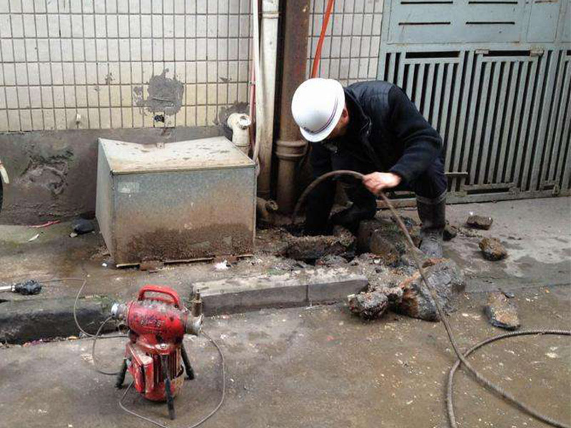 松北疏通下水道-洗菜池疏通